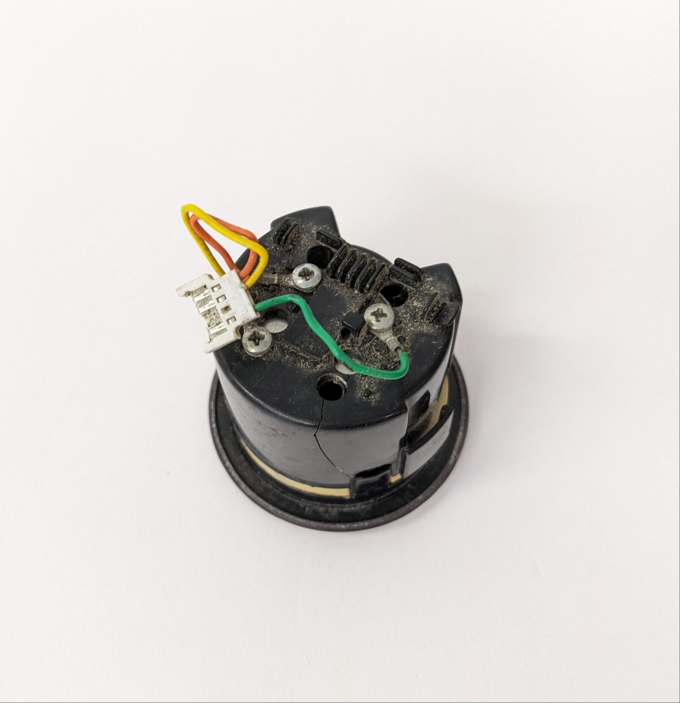 Damaged Freightliner Electromechanical Voltmeter Gauge - P/N 22-46509-000 (10106695483708)