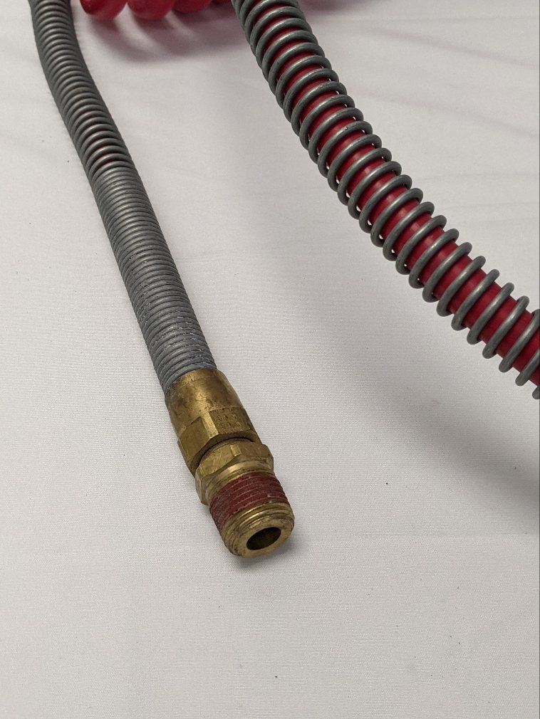 Parker 12' Red & Blue Coiled Trailer Air Lines | A12-15880-002