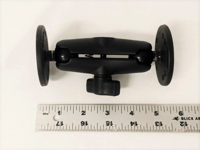 *Lot of 2* New RAM® Universal Double Ball Mount w/ Round Bases - P/N  RAM-B-101U