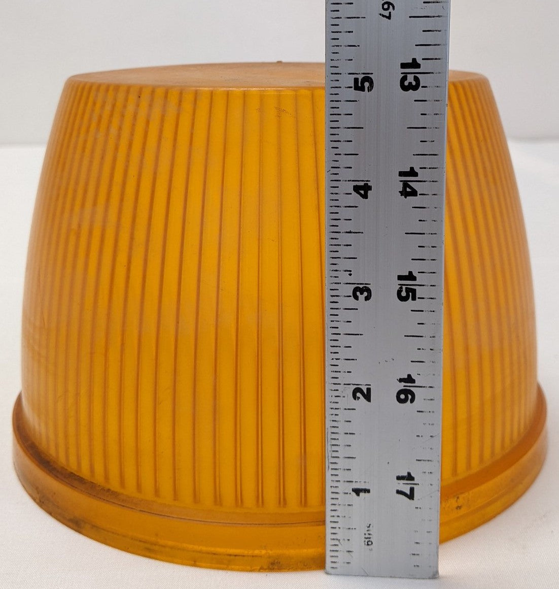Whelen Optic Dome Light Orange Lens - P/N D-80347