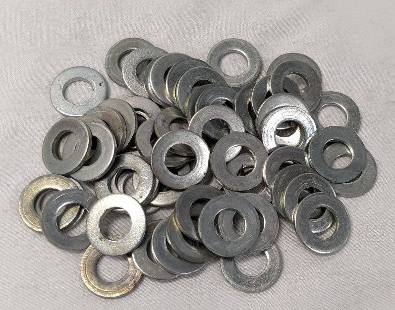 *Lot of 50* New 5/16" x "11/16" x  1/16" Zinc Plated Steel Washers