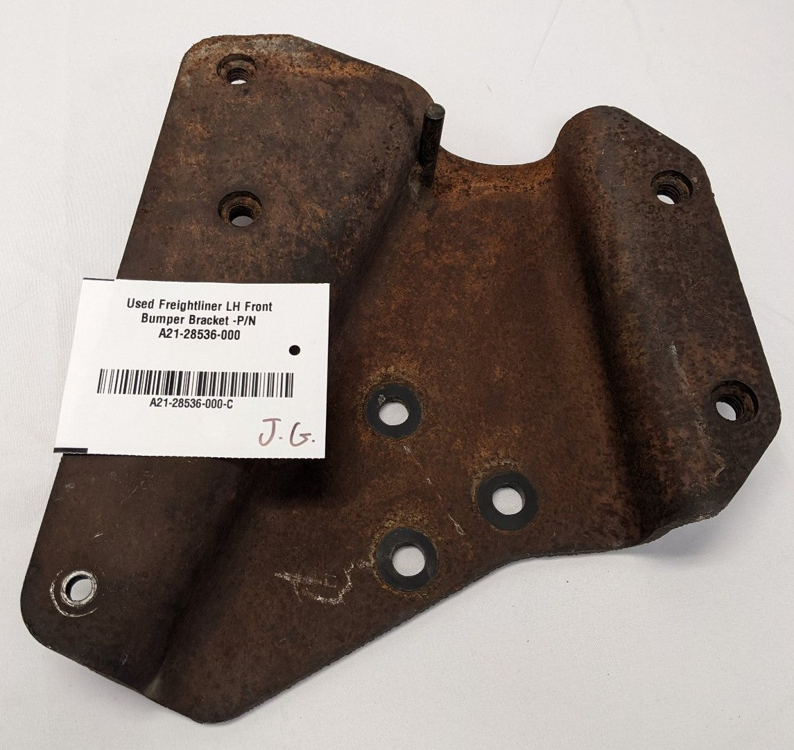 Used Freightliner LH Front Bumper Bracket -P/N A21-28536-000