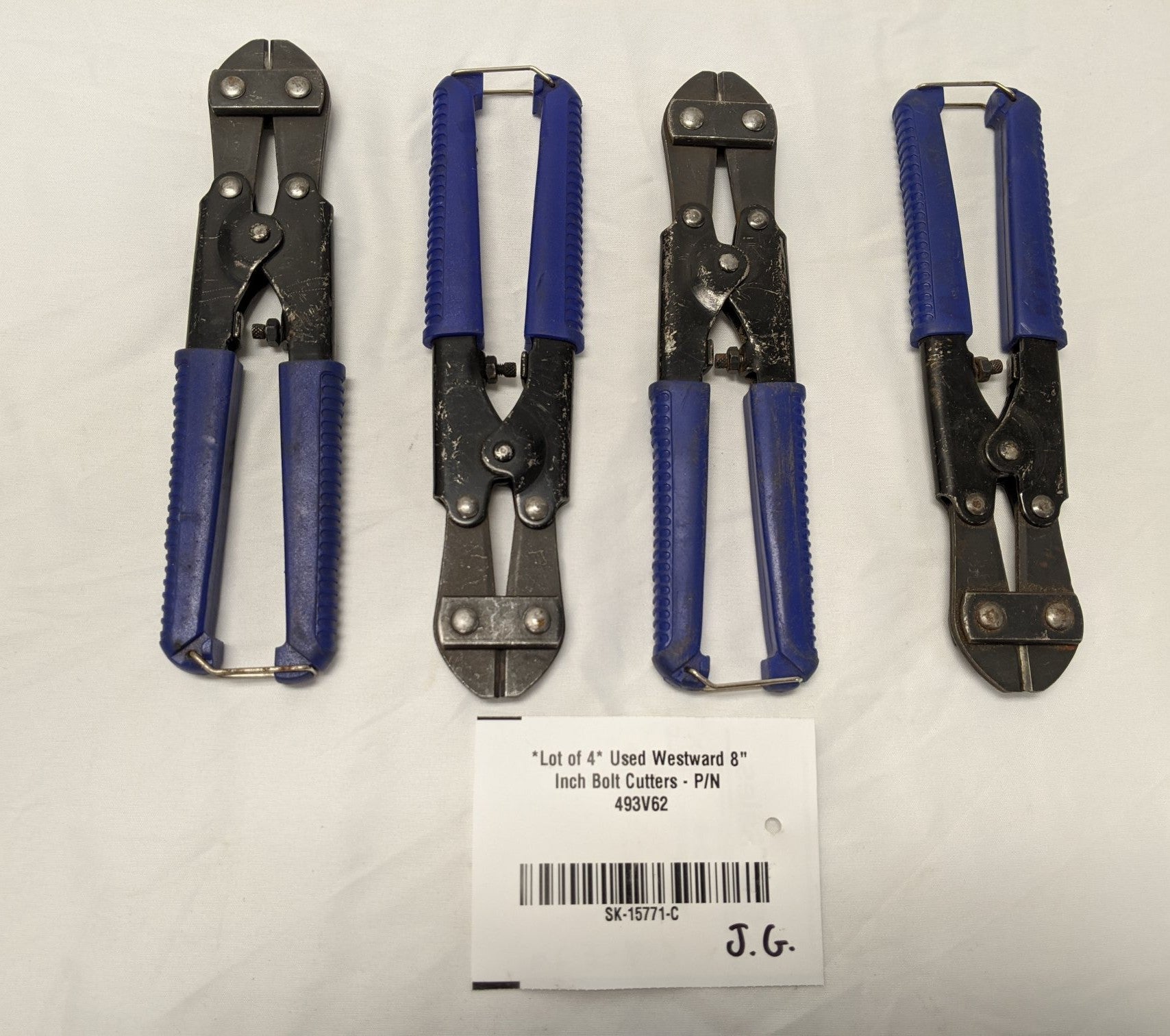 Westward 8" Bolt Cutter (4 pack) - P/N: 493V62 - Used
