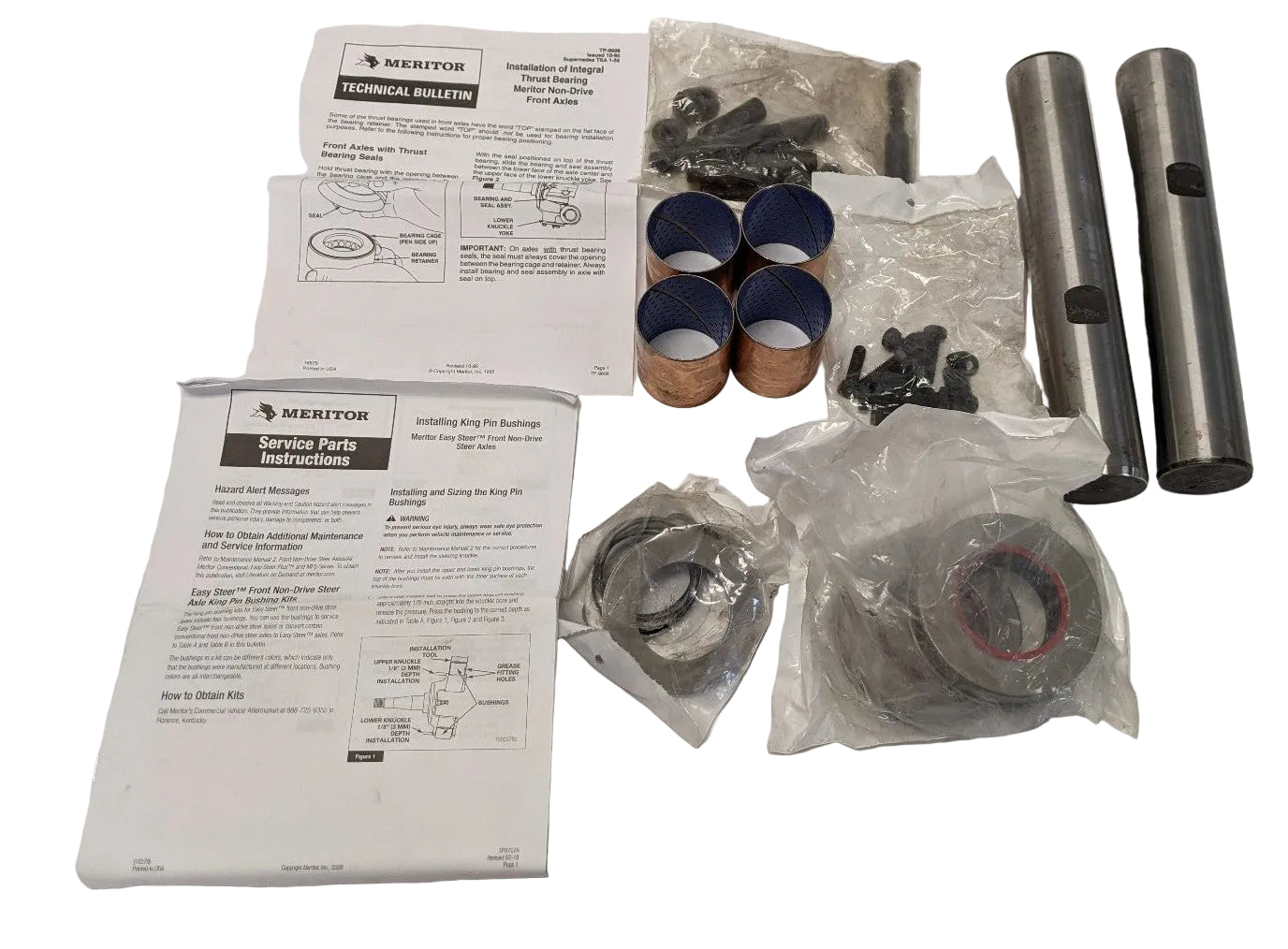 Meritor King Pin Kit Front Steering Axle R201312 | TDA R201312