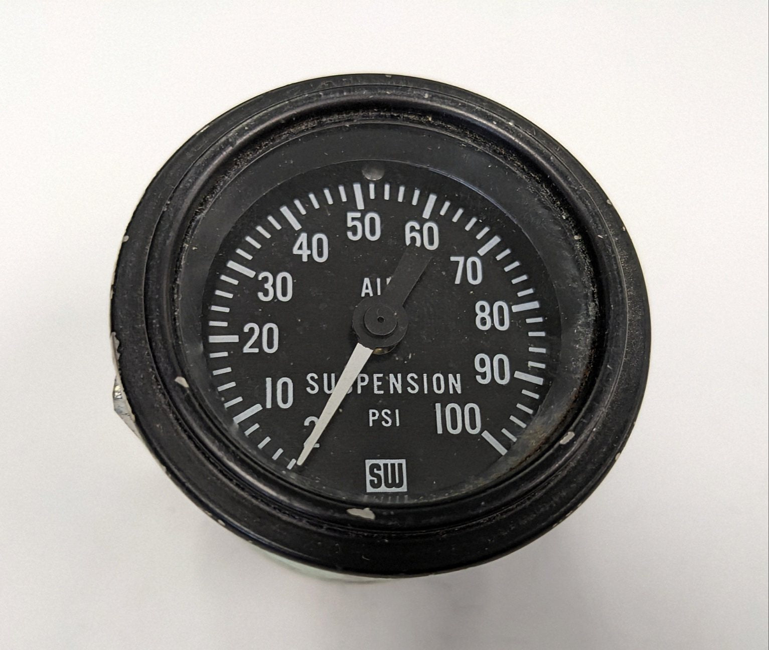 Used Freightliner Cascadia P3 Suspension PSI Gauge w/o Bulb - P/N SW 490ACZ (10171392426300)