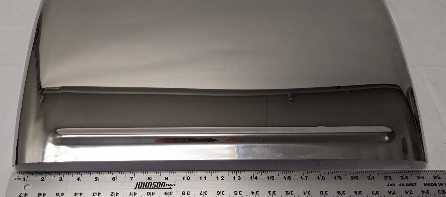 BettsHD Freightliner RH Stainless Quarter Fender SP241WS5
