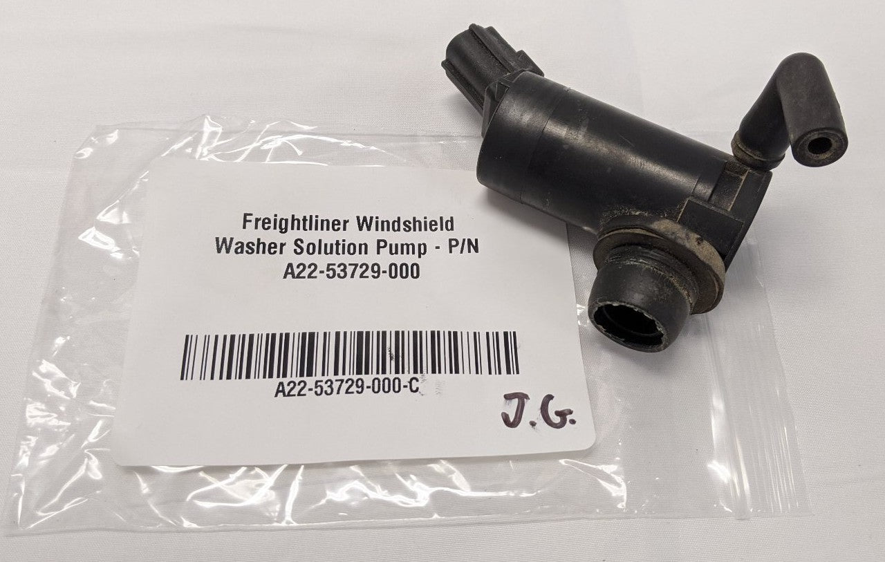 Freightliner Windshield Washer Solution Pump - P/N A22-53729-000