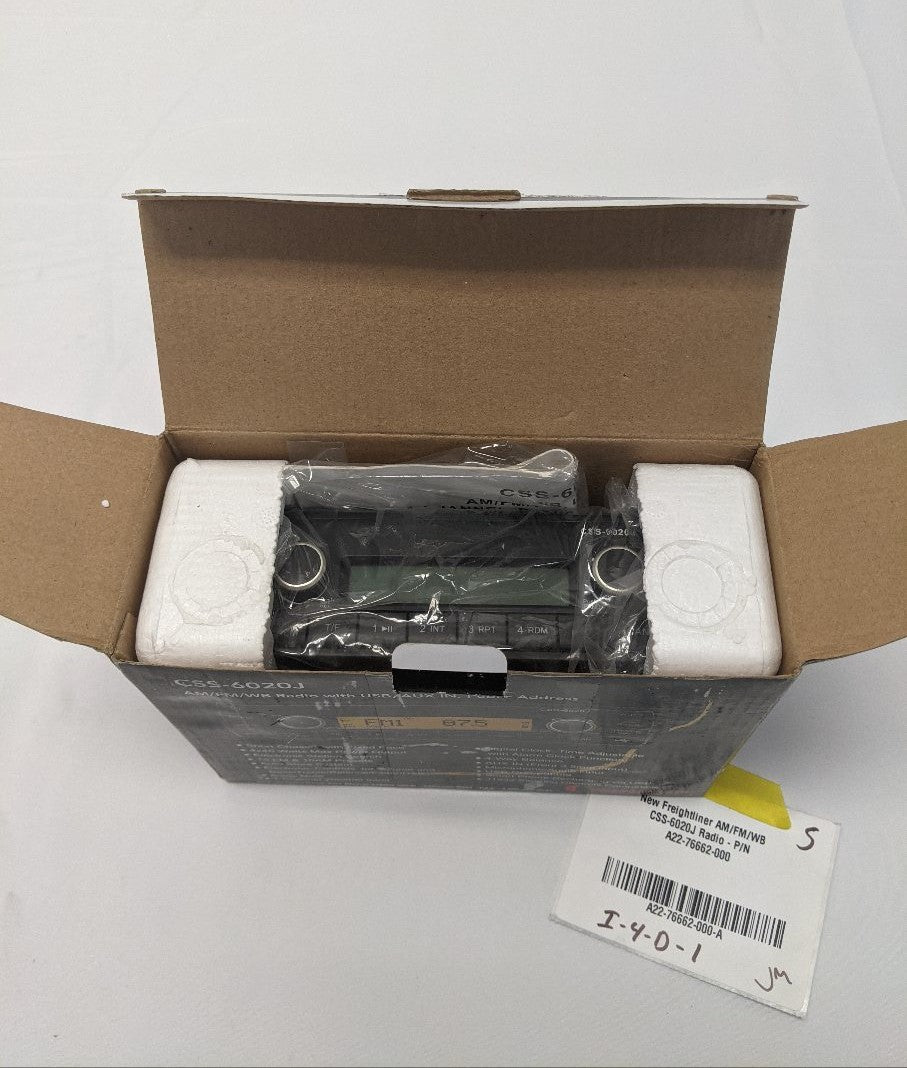Freightliner CSS-6020J AM/FM/WB Radio | P/N A22-76662-000