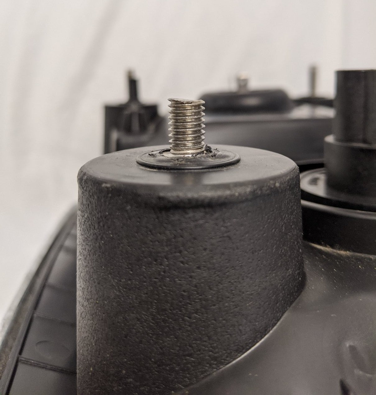 Damaged Freightliner Coronado SD122 LH Chrome Head Light - P/N A06-88646-000