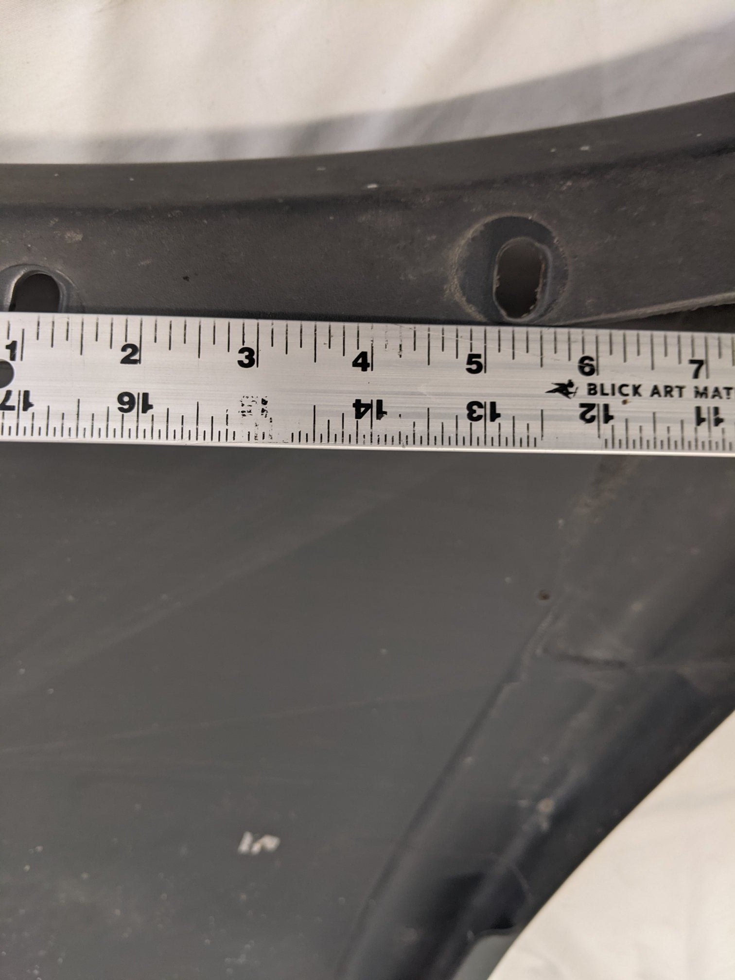 Freightliner Left Hand Gray Bumper End (21-27300-004) - Used