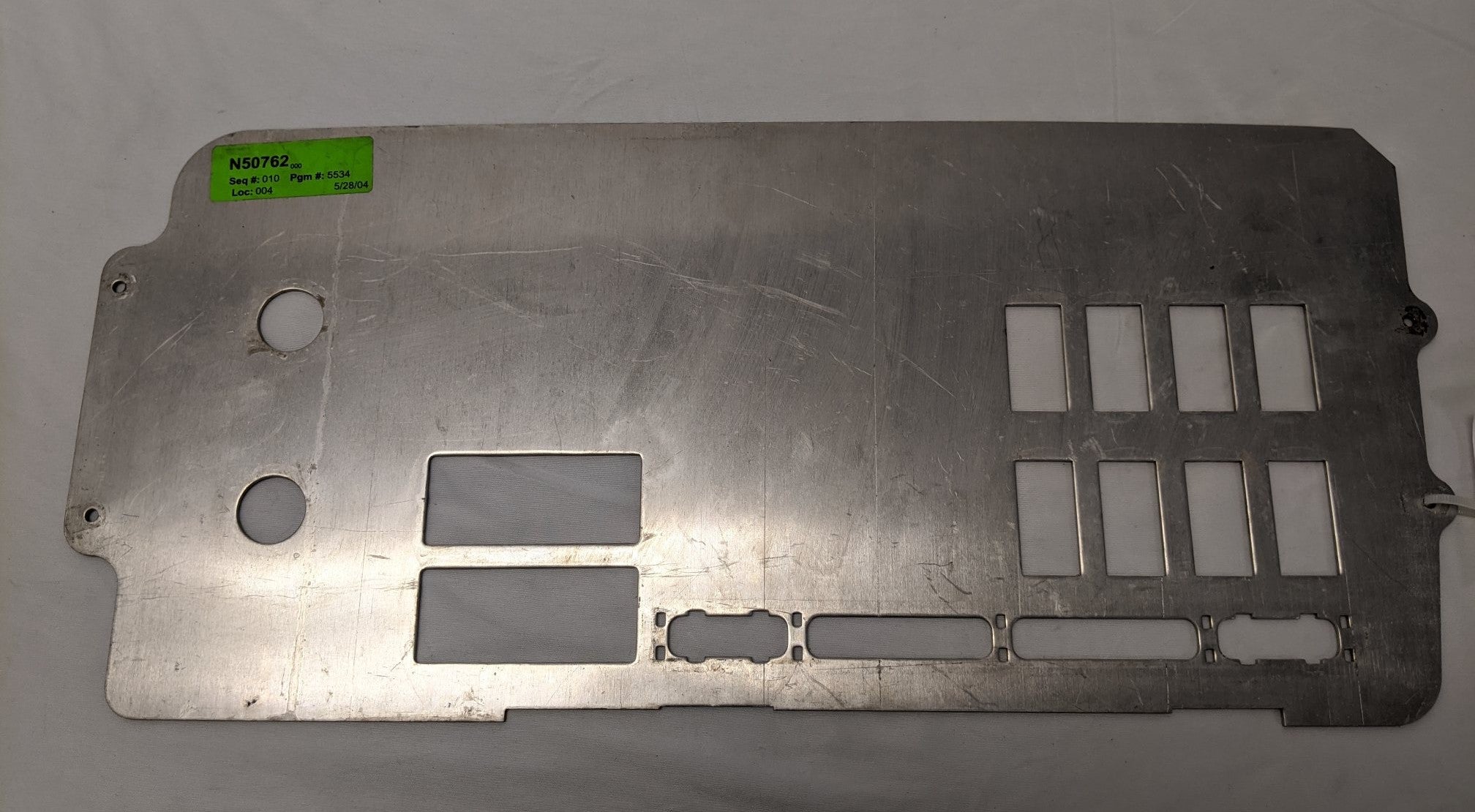 Used Freightliner Columbia Blank Instrument Dash Panel - P/N 22-45867-000