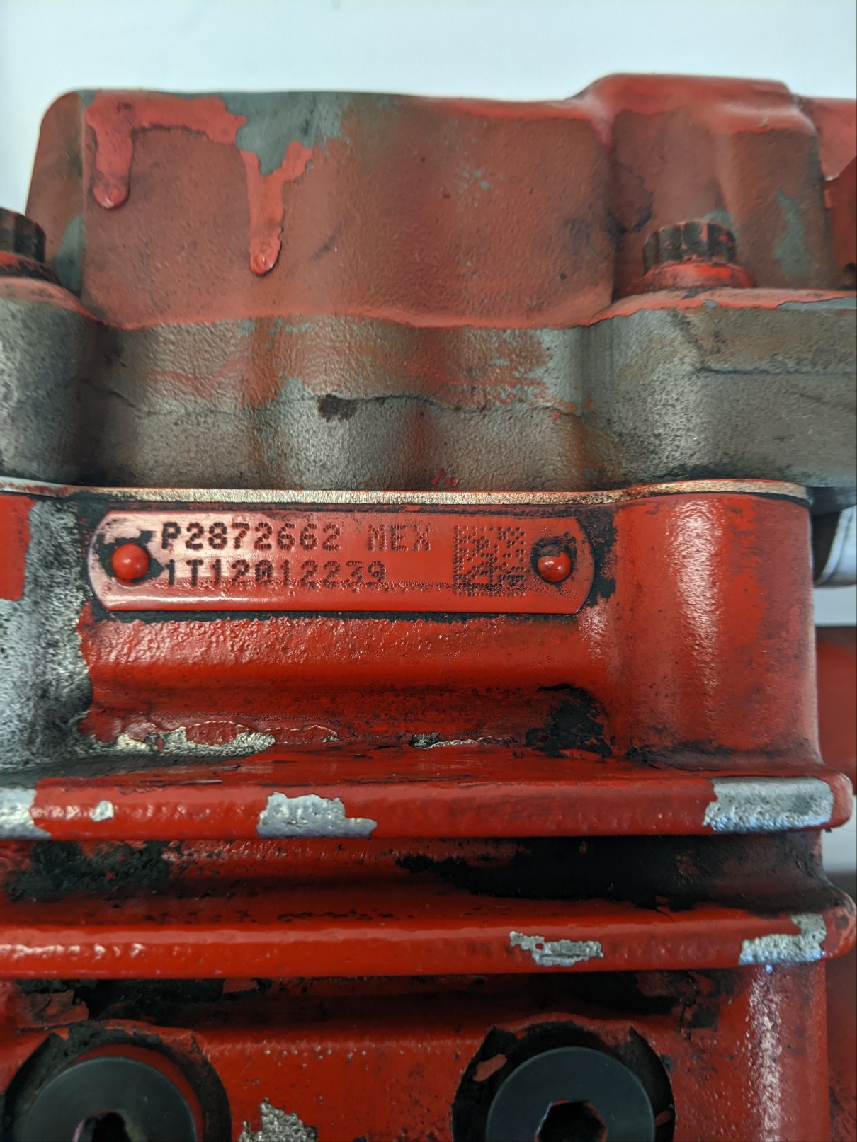 Used Cummins ISX15 Two Piston High Pressure Fuel Pump -P/N 2872662