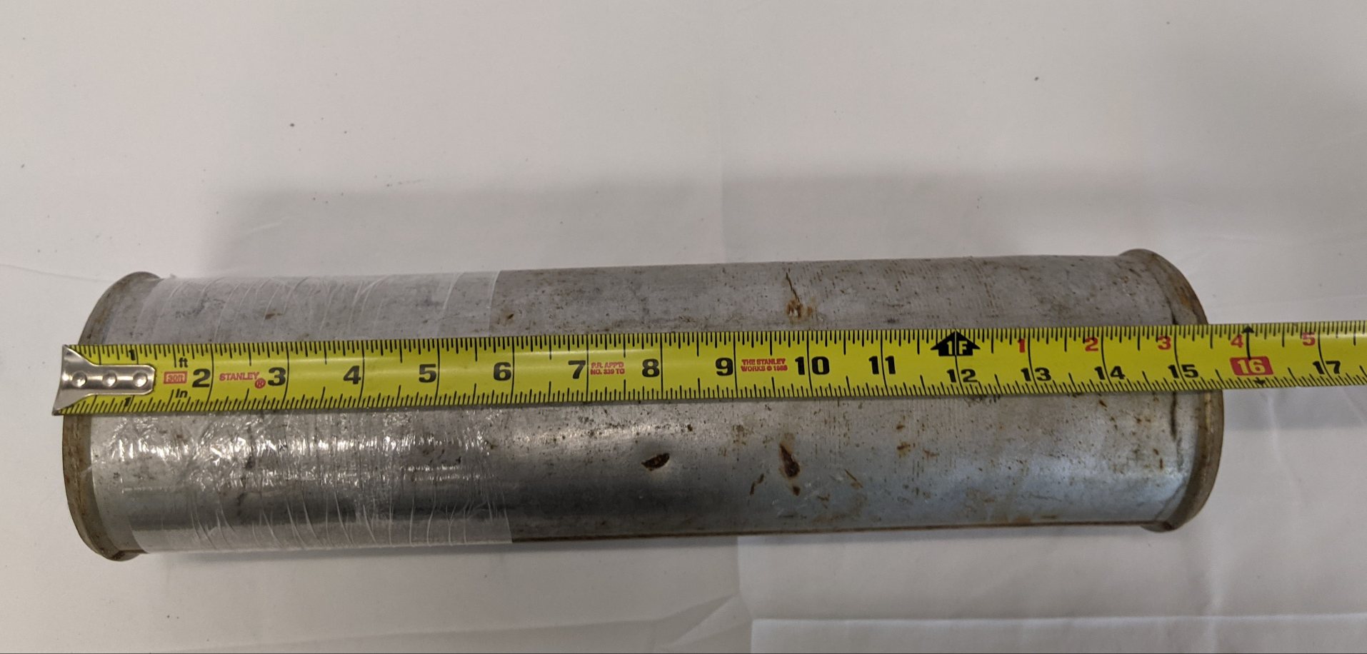 Used Freightliner Columbia 4" RH Charge Air Cooler Tube - P/N 01-30285-000 (10041191760188)