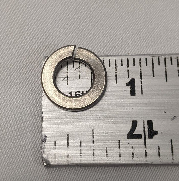 *Lot of 150* New 3/8" x 5/8" x 1/16" Zinc Plated Steel Lock Washers