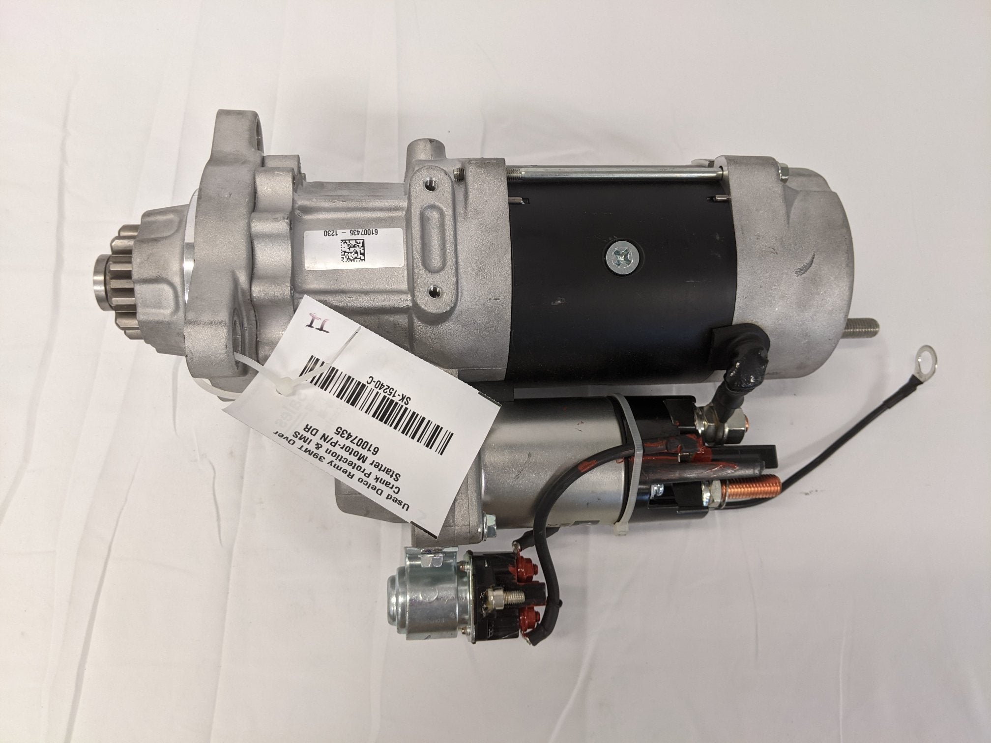Used Delco Remy 39MT Over Crank Protection & IMS Starter Motor-P/N DR 61007435 (10157378634044)