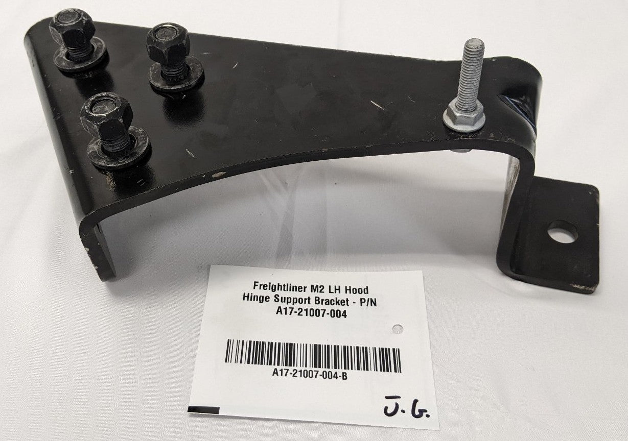Freightliner M2 LH Hood Hinge Support Bracket 10" | A17-21007-004