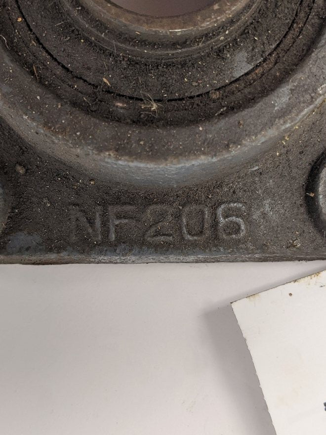 NBR Locking Bearing w/ B&C 4 Bolt Flange  - P/Ns: HC206-19, NF206