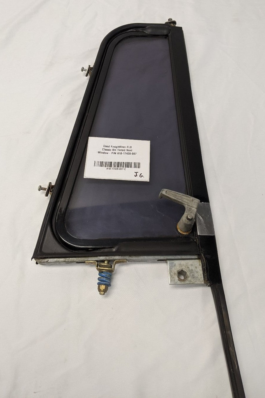 Used Freightliner FLD Classic RH Tinted Vent Window - P/N A18-17428-007