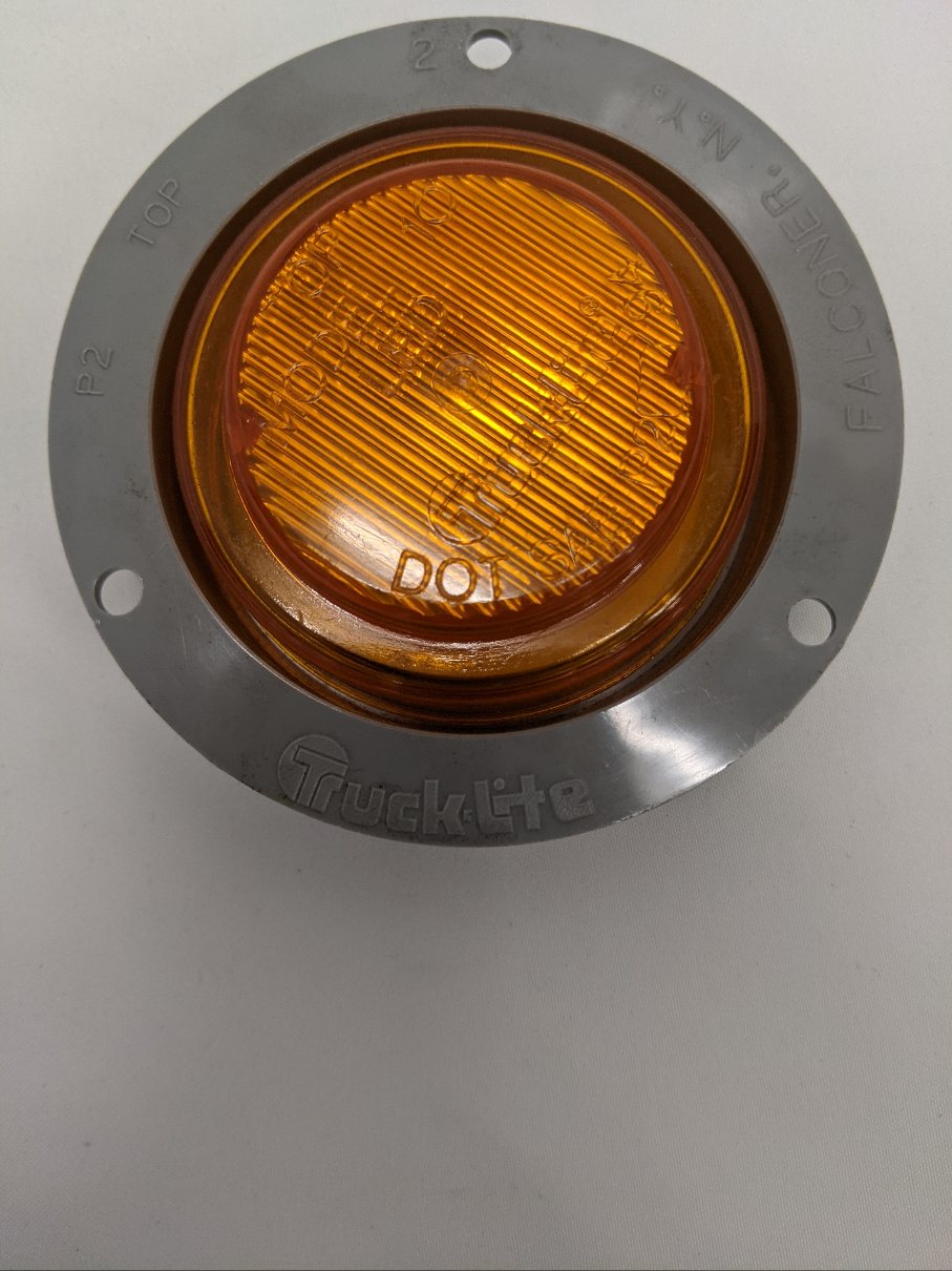 New Truck-Lite Yellow LED With Flange Marker Light - P/N 10251Y (10109640573244)