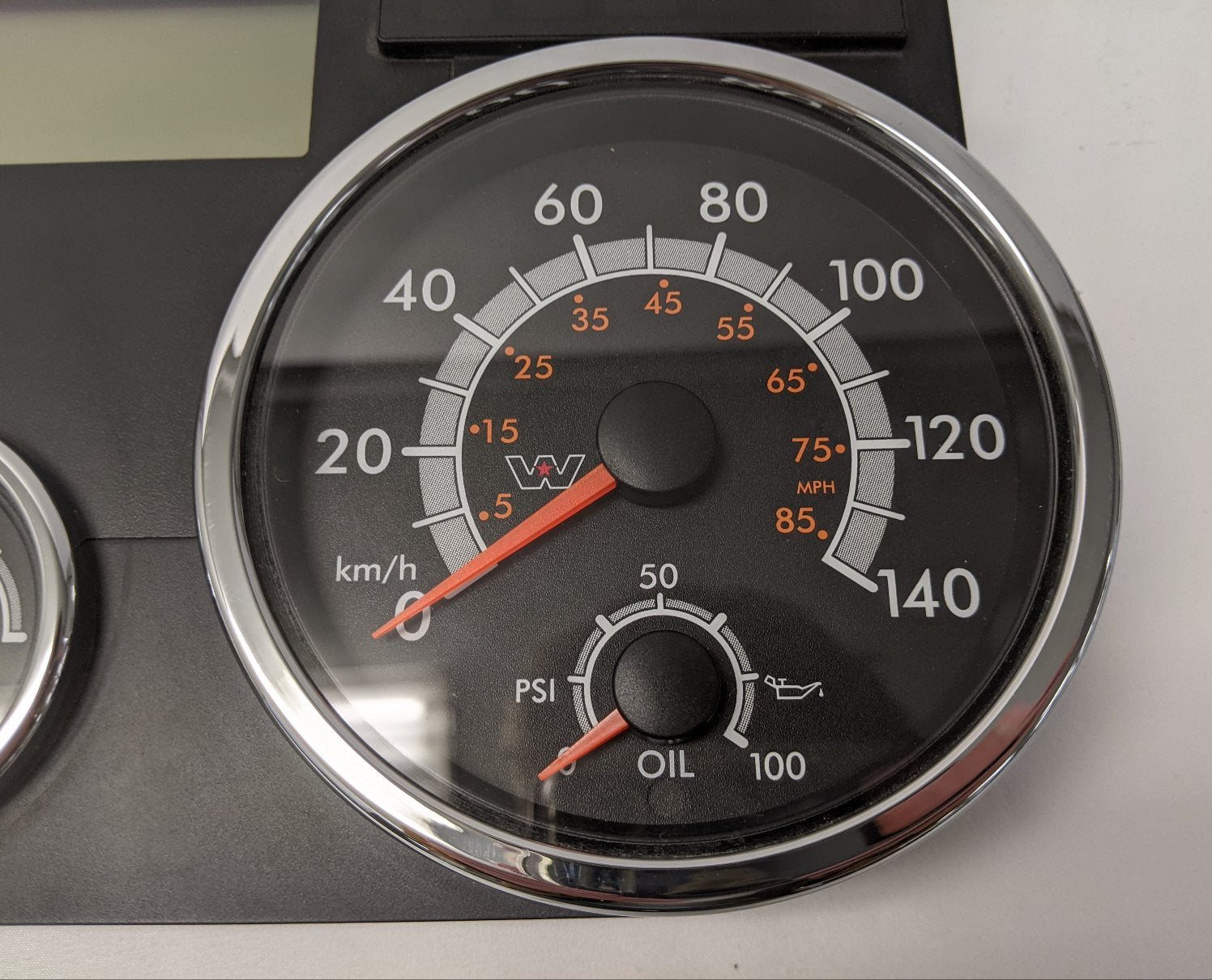 Western Star Km/Hr.  Instrument Panel Dash Cluster - P/N  A06-93159-124-B