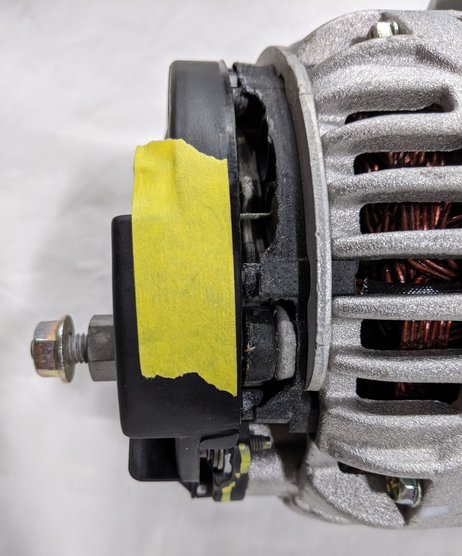 Damaged REMAN 06-11 Chevy Impala / 06-07 Monte Carlo Alternator - P/N 11185 (9097252602172)
