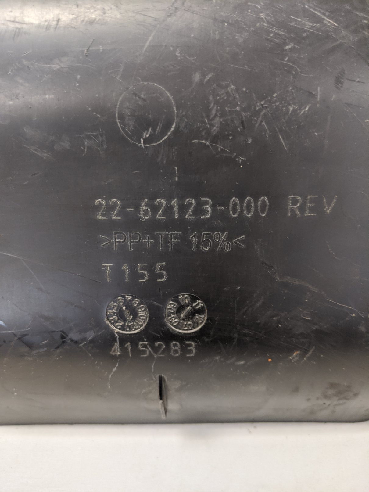 Used Freightliner Cascadia P3 Center Console Closeout Panel - P/N 22-62123-000