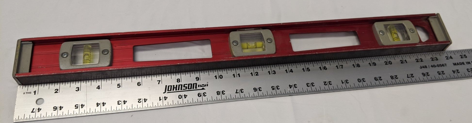 RIDGID Magnetic Level 24" Top Read Lot of 3 - 724