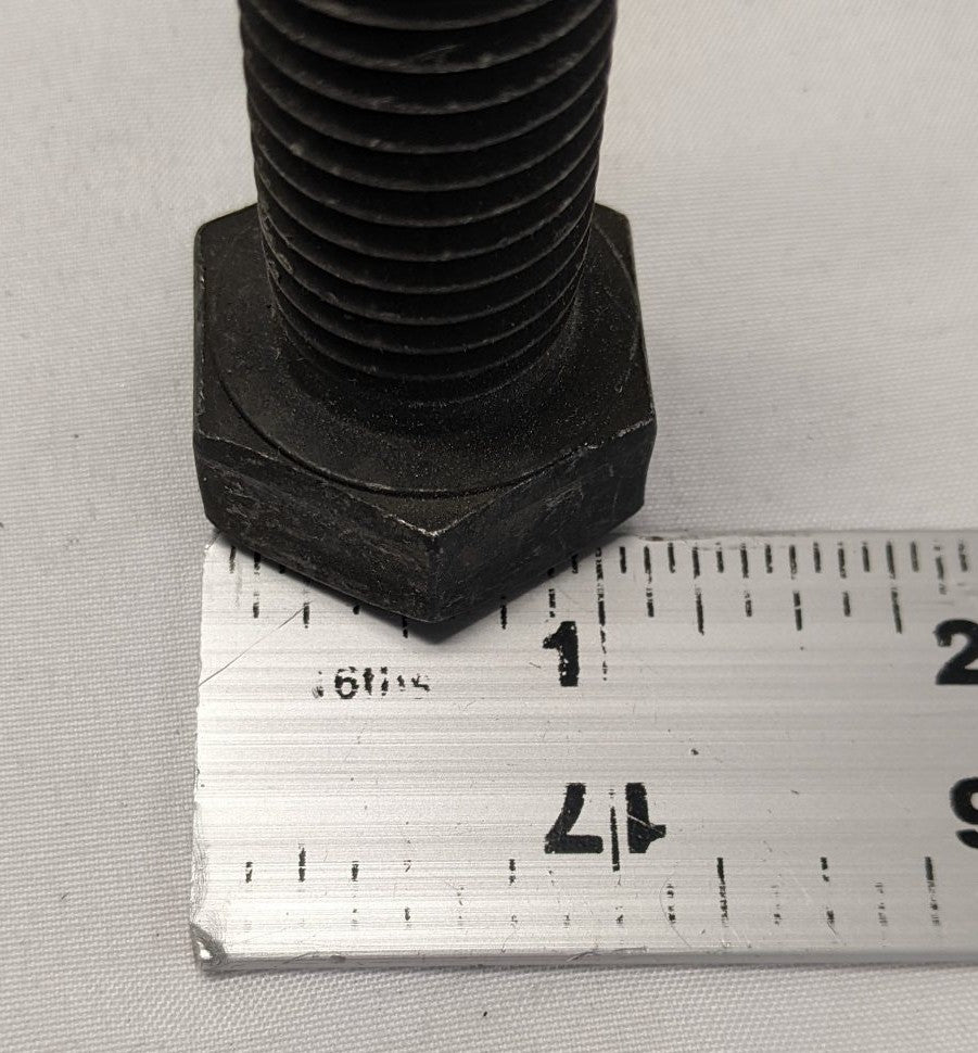 *Lot of 5* New 3/4"-10 x 2-1/2" Fully Threaded Coarse Grade 8 Steel Hex Bolts