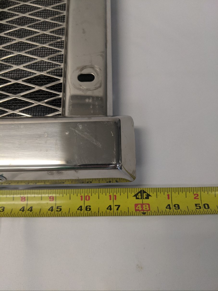 Western Star Chrome Radiator Mounted Grille | A17-22061-001