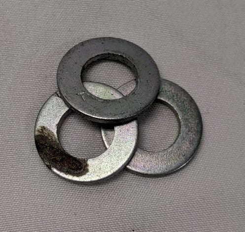 *Lot of 50* M10 x 20 mm x 2 mm Zinc Plated Steel Washers