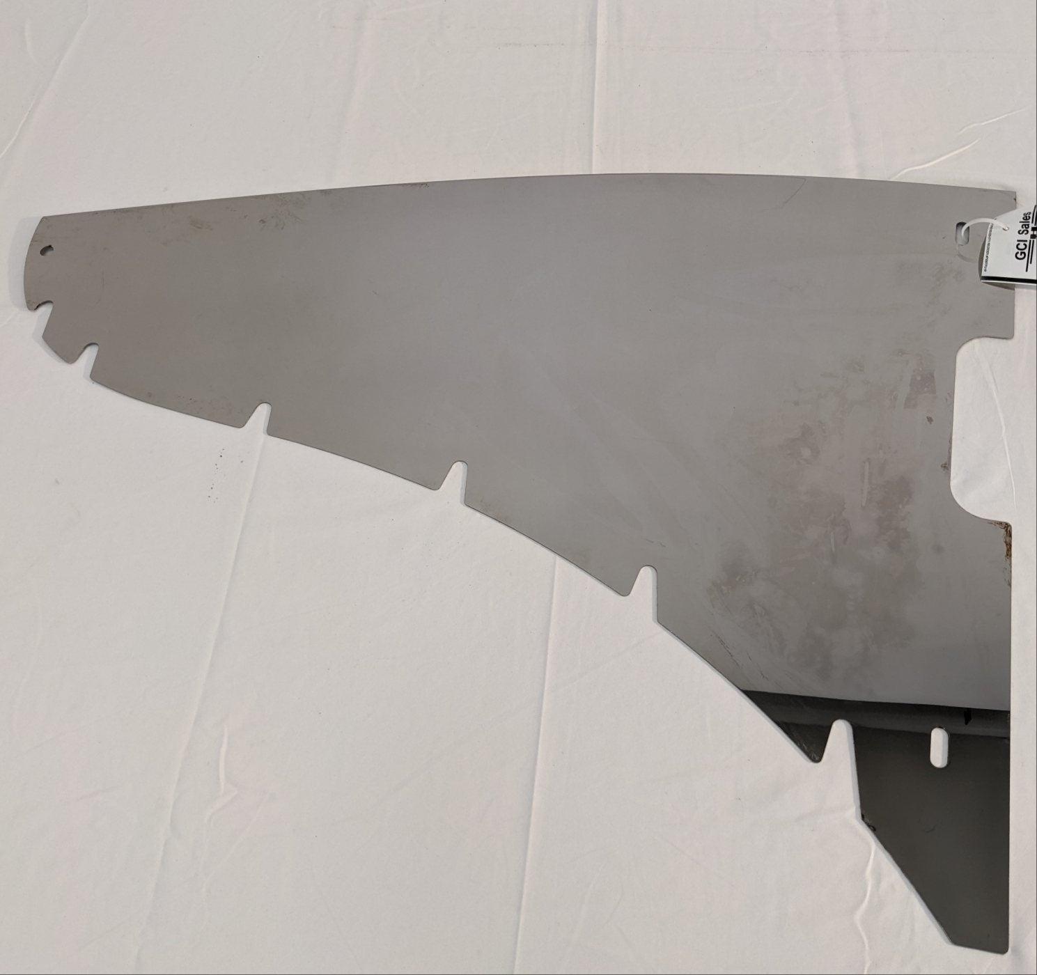 Used Freightliner Coronado RH Stainless Cowl Trim Panel - P/N 17-14966-001 (10089927508284)