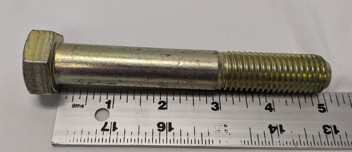 *Lot of 10* New 3/4"-10 x 5" Partly Threaded Coarse Grade 8 Steel Hex Bolts