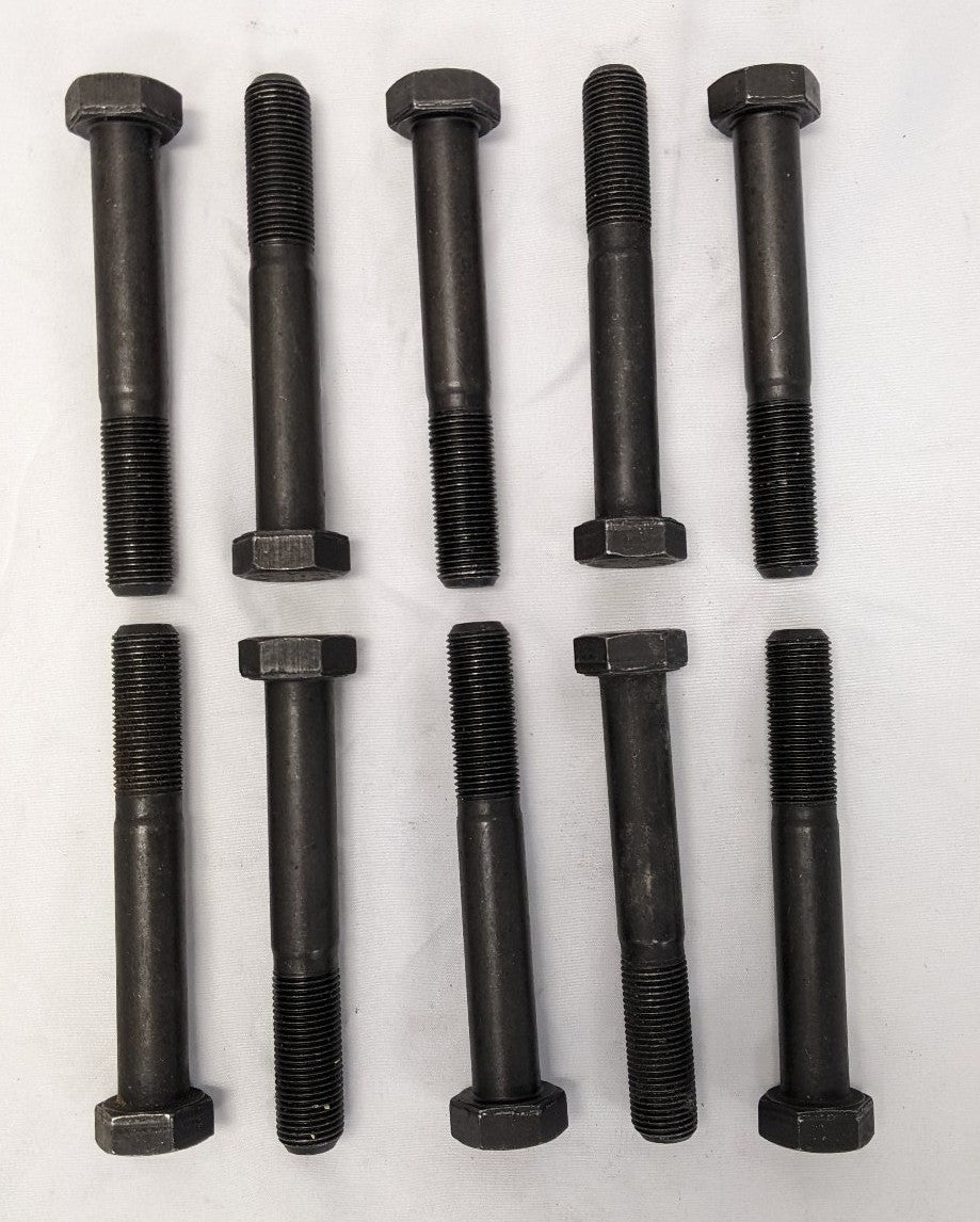 *Lot of 10* New M16-1.5mm x 110mm Partly Threaded Grade 10.9 Steel Hex Bolts