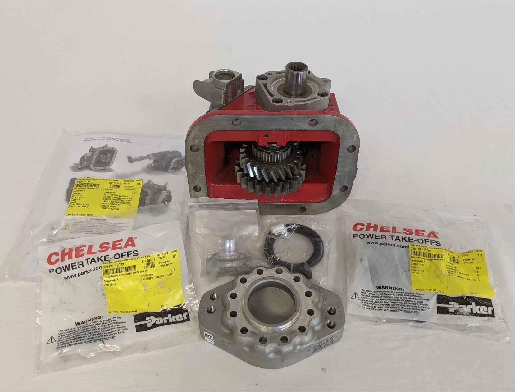 New Chelsea 489 Series 8-Bolt Power Takeoff PTO - P/N: CHL 489XRAHX V3GA (9945151078716)