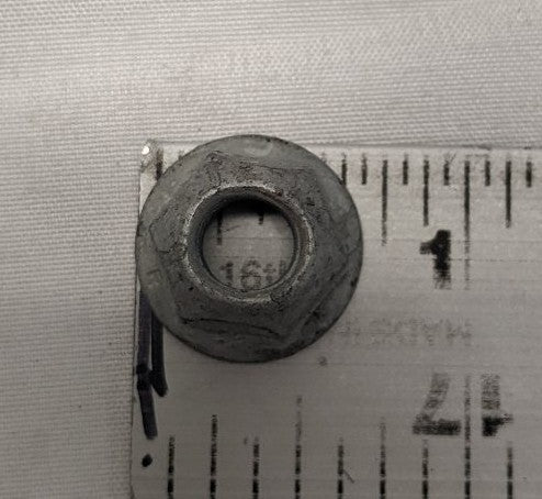 *Lot of 200* M8-1.25 Coarse Steel Grade 8 Galvanized Flange Lock Nuts