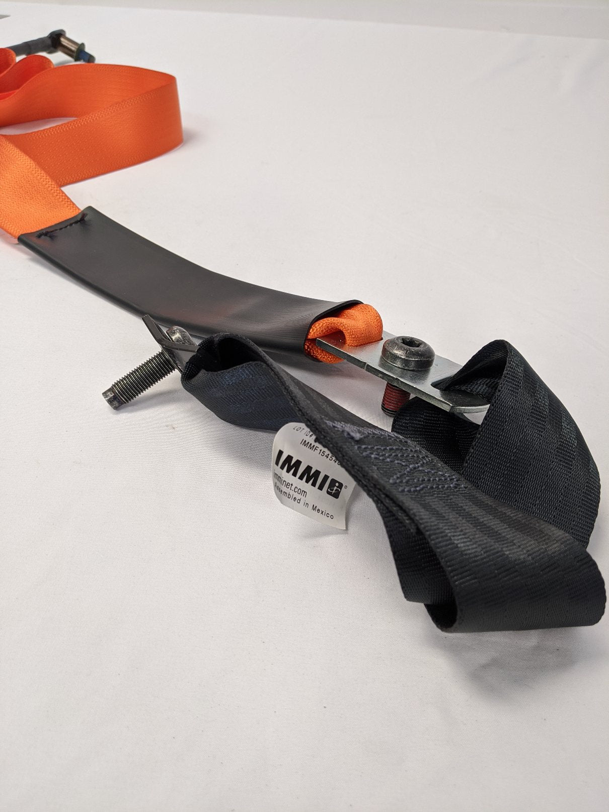 IMMI 3 Point 145 Orange Seat Belt - IMM F154548 - Missing Belt