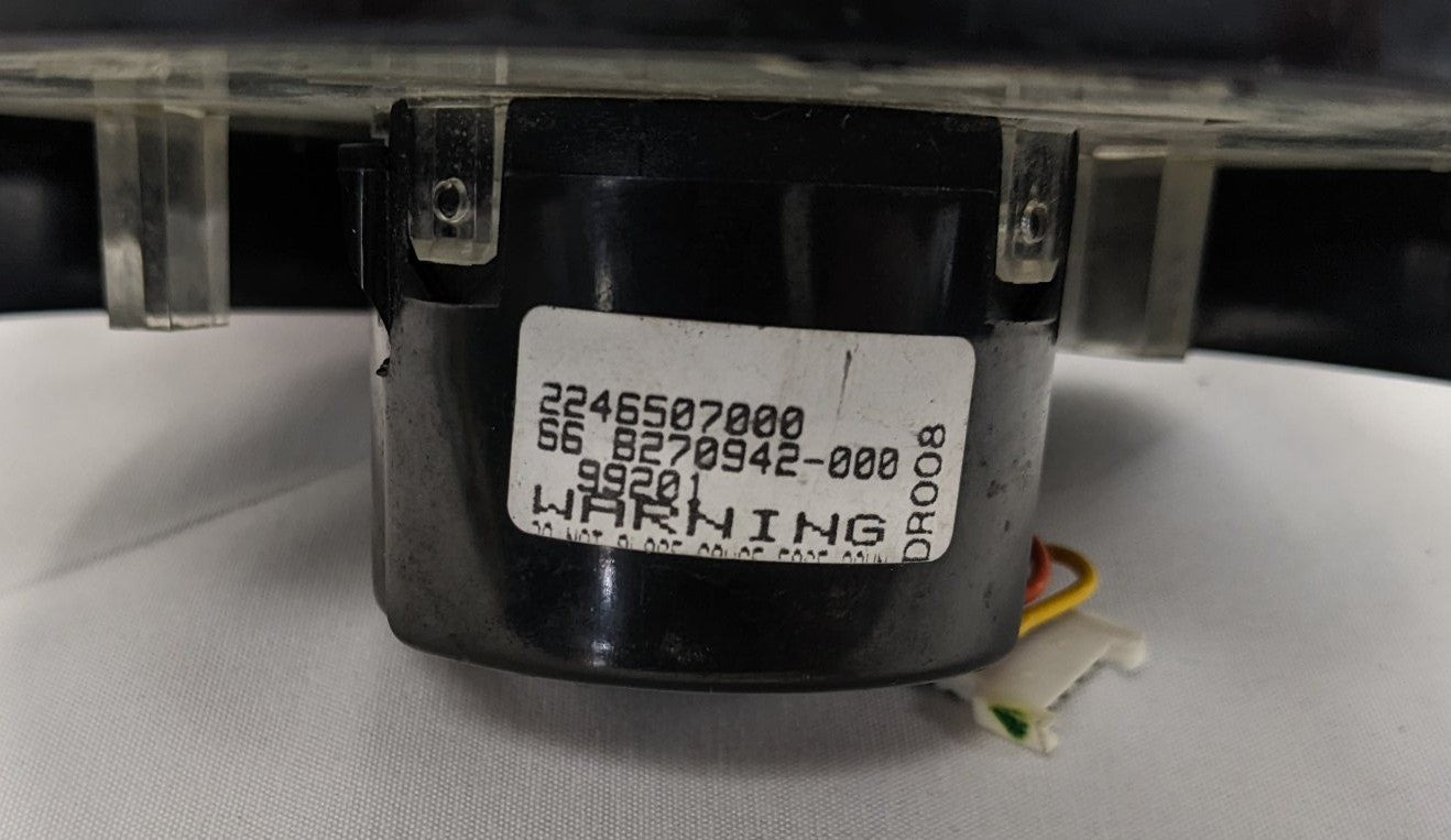 Used Freightliner Columbia Century MPH Instrument Cluster Gauge-P/N 22-46507-000