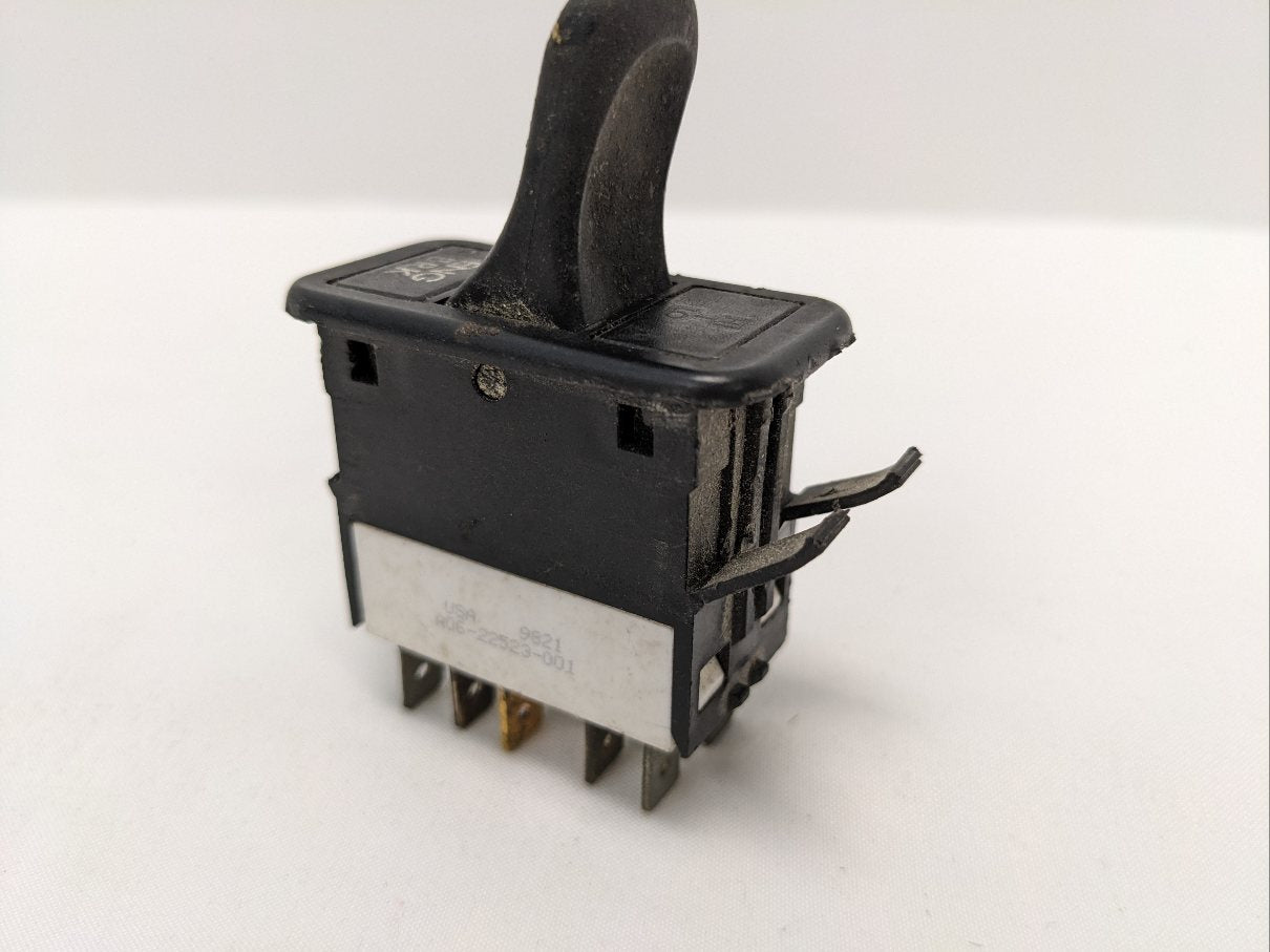 Damaged FTL 9 Pin Off/Lo/Hi Engine Brake Paddle Switch - P/N A06-22523-001 (10119429620028)