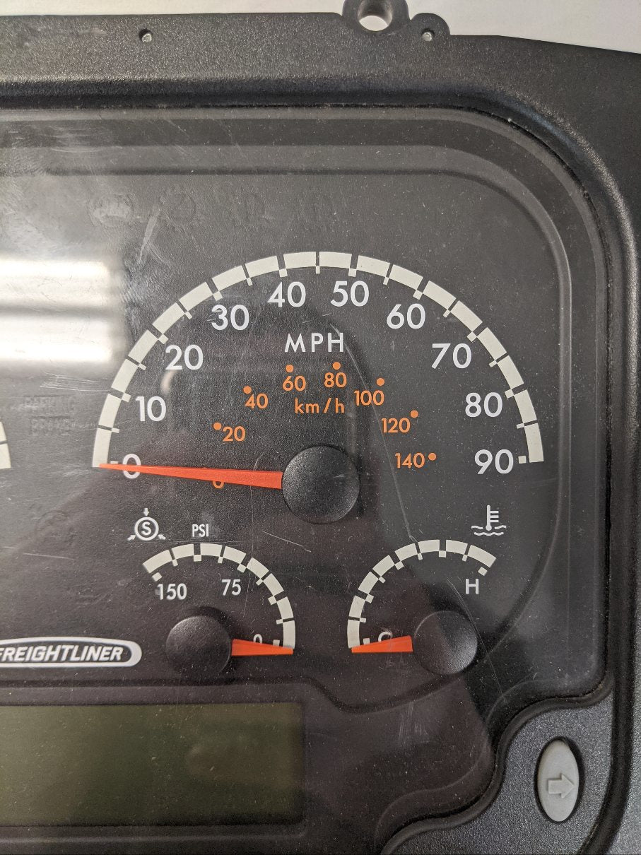 Freightliner 6-Gauge Instrument Cluster Panel - P/N  A22-71580-000