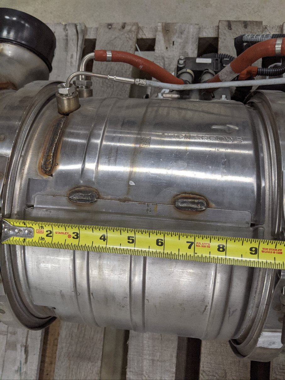 Used OEM Cummins Diesel Particulate Filter (DPF)  - P/N 4394578