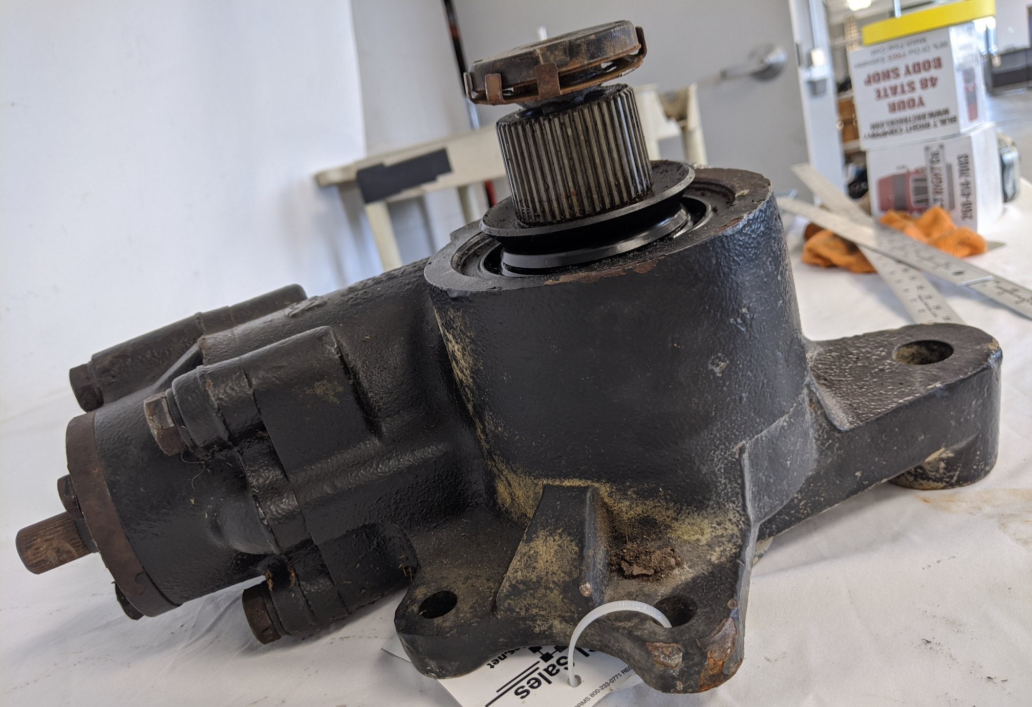 Freightliner Sheppard HD94PAR3 Bolt On AB Steering Gear - 14