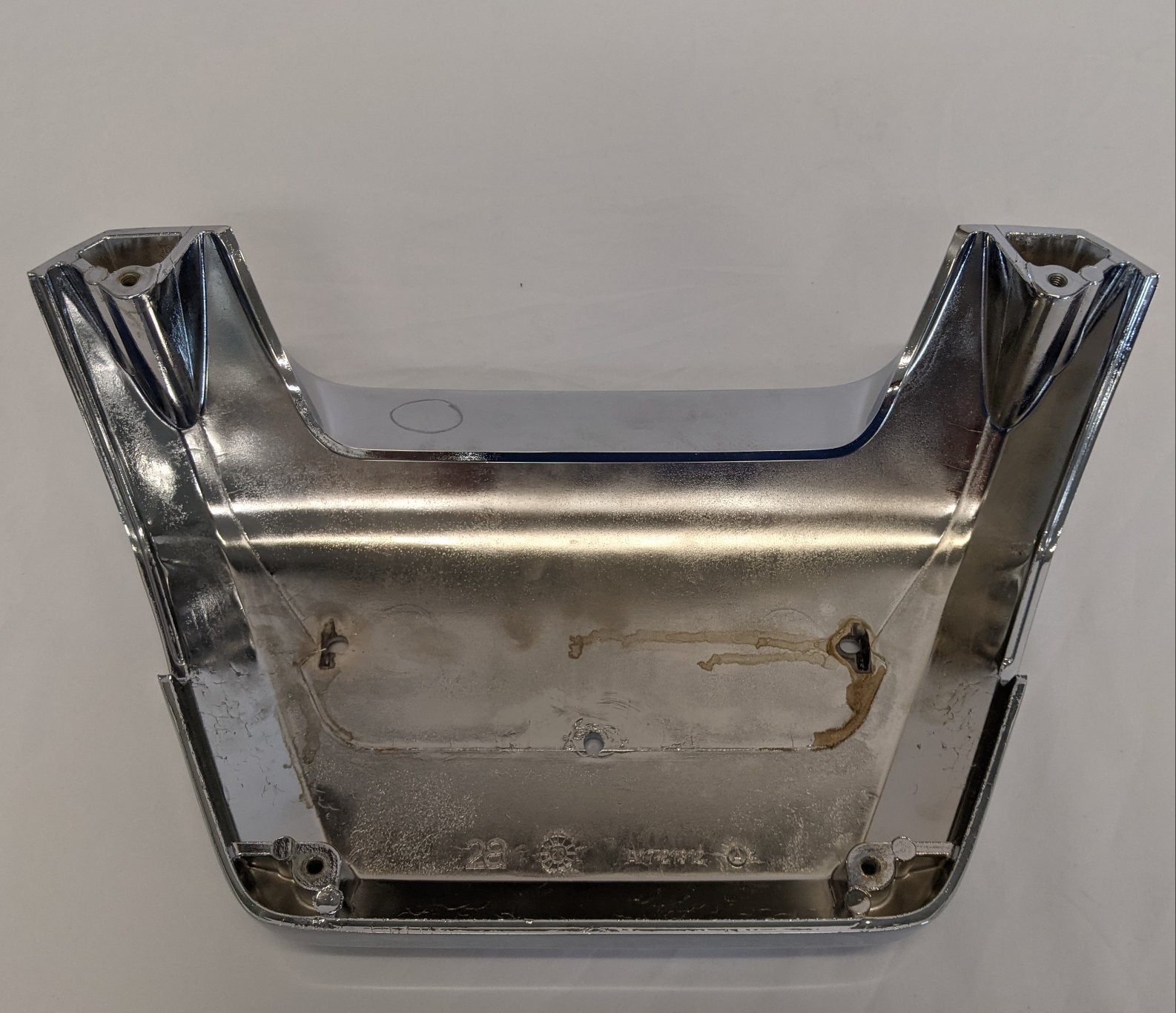 Used Western Star 43N Chrome No Logo Hood Handle - P/N A17-21312-003 (10145897611580)