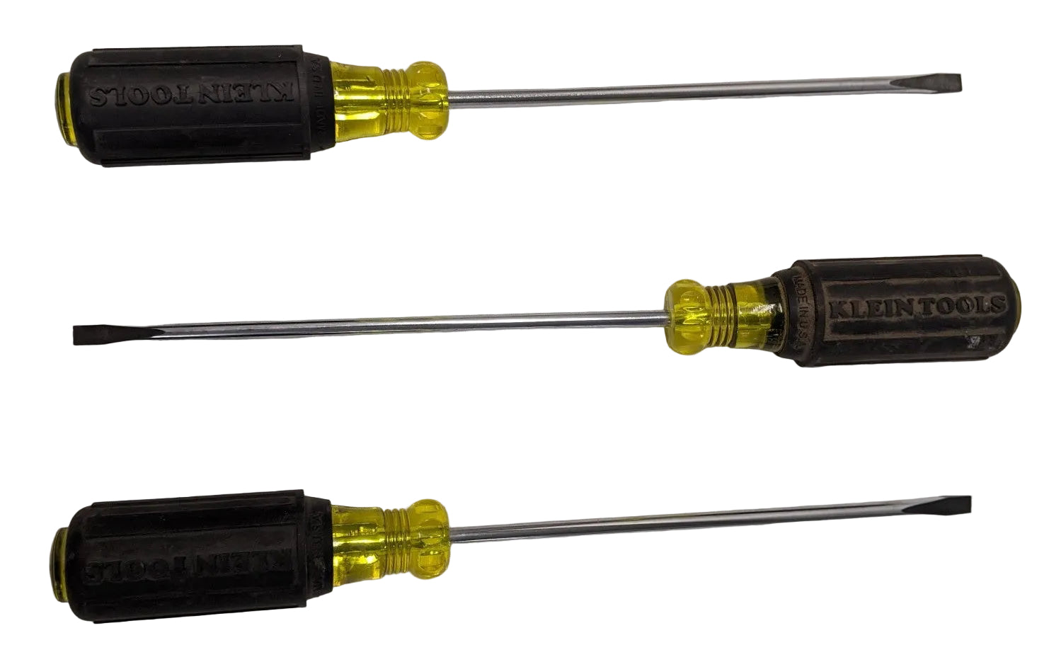 Klein 6" Flathead Screwdriver (3-Pack) - 601-6