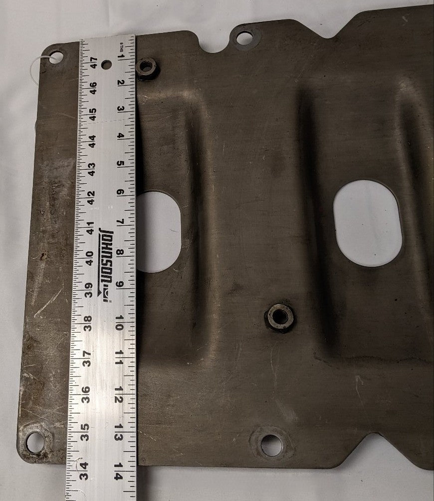 Used Cummins ISX Block Stiffener Plate | P/N 3680425