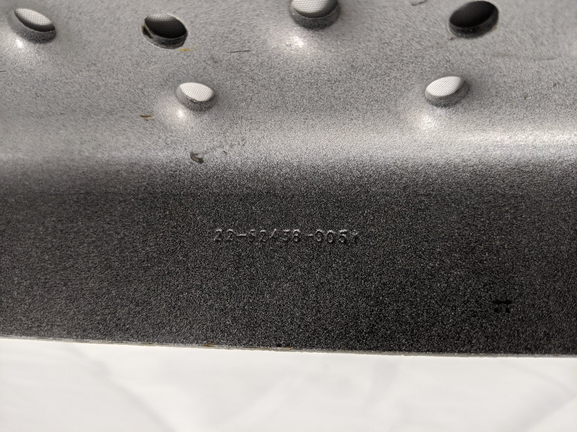Freightliner 36 ½" x 6 ½" Argent Silver Steel Step - P/N 22-52438-005