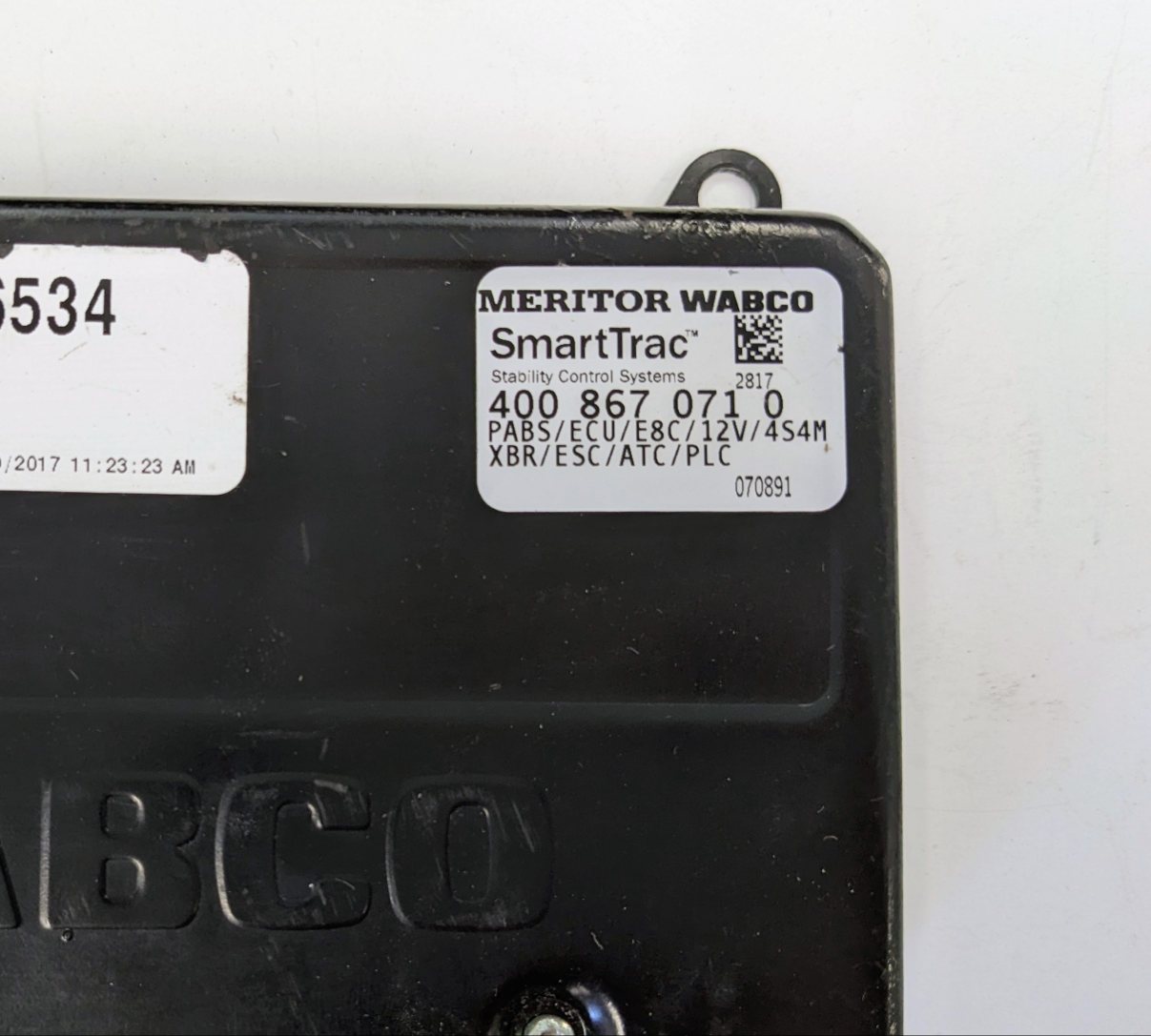 Used Freightliner Wabco Smart Trac ABS ECU Module - P/N WAB 400 867 071 0