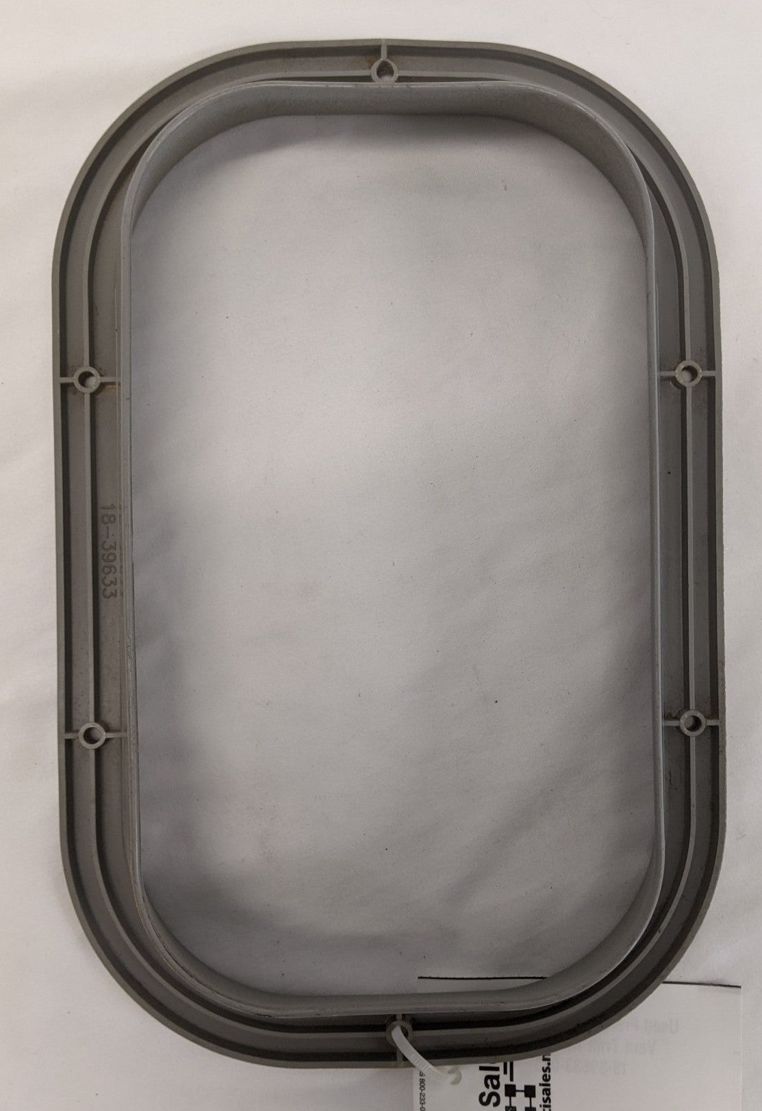 Used Freightliner Gray Air Vent Trim Ring - P/N 18-39633-000 (10175153668412)