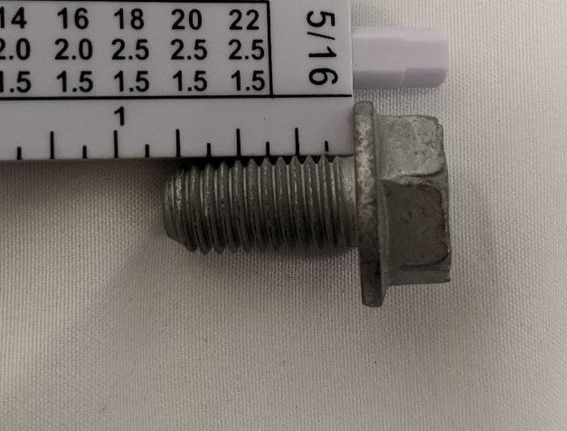 *Lot of 50* New M10-1.5mm x 20mm Fully Threaded Grade 10.9 Steel Flange Bolts