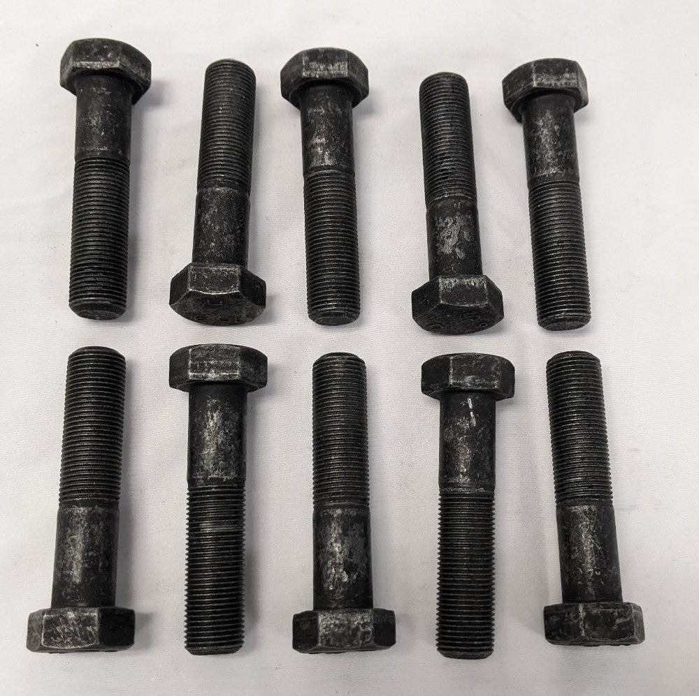 *Lot of 10* New M18-1.5mm x 80mm Partially Threaded Grade 10.9 Steel Hex Bolts