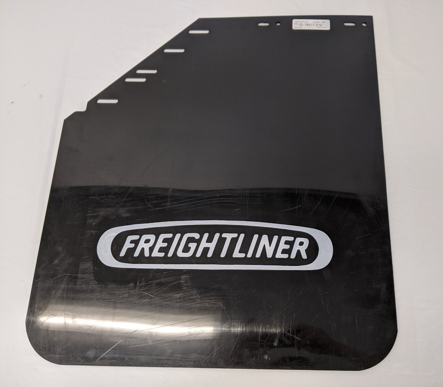 *Scratched* LH 27" 45 Degree Rear Angled Mud Flap w/ FTL Logo - P/N 22-79217-212 (10137454346556)